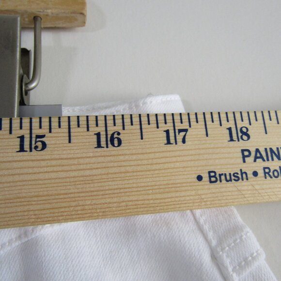 Catherine's Women's Jeans 1X White Skinny Jegging Casual Minimalist Coastal NWT - Picture 8 of 11